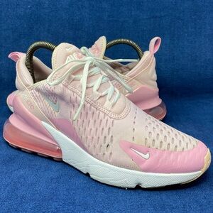 Nike Shoes Youth sz 5.5 Air Max 270 Athletic Low Sneakers CV9645-600 Pink White